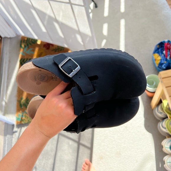 Birkenstock Boston Black VEGAN - Picture 8 of 9